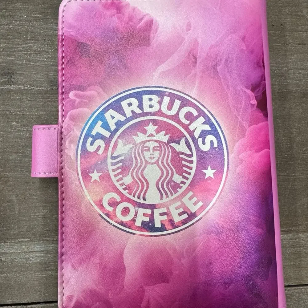 Starbucks A6 6 Ring Binder & Paper